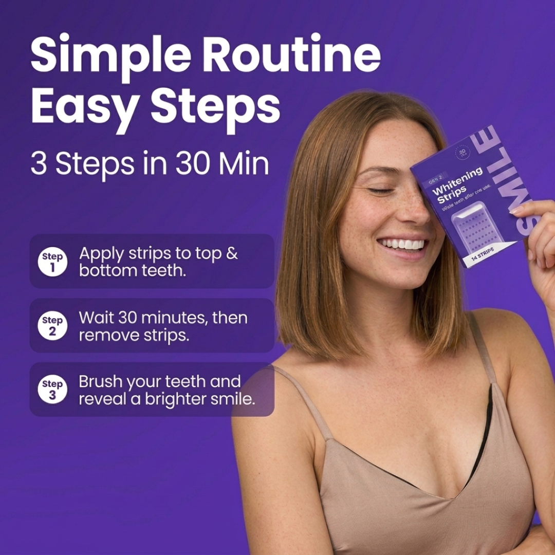 Purple Whitening Strips